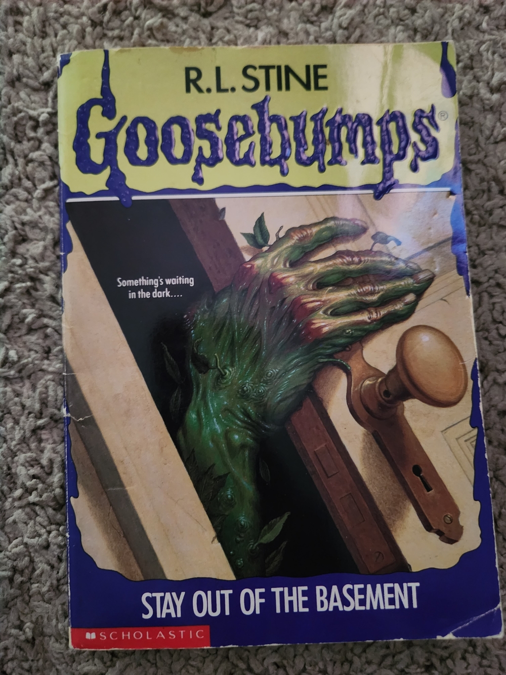 R.L. Stine Goosebumps "Stay Out of the Basement" Book #2